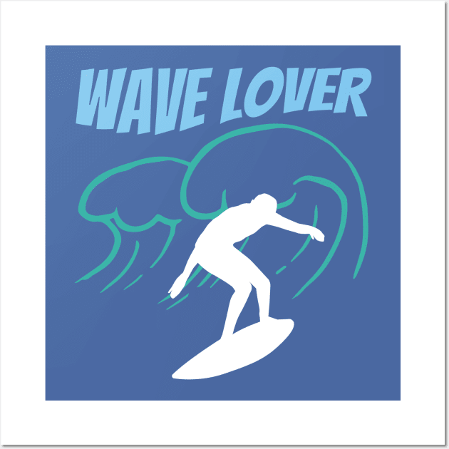 Surfing - Wave Lover Wall Art by ALBOYZ